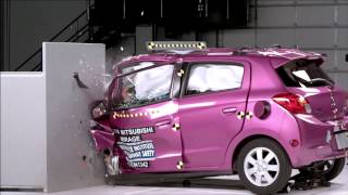 Small cars  Selected crash tests  AutoMotoTV [upl. by Kort]