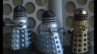 Doctor Who Action Figure Review Dalek Collector Set 2 [upl. by Bronson]