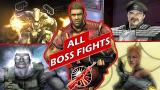 Red Faction 2 All Boss Fights [upl. by Sousa944]