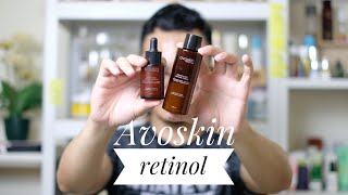 Review  Avoskin Miraculous Retinol Series  Toner  Ampoule [upl. by Marleen]