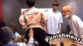 Bts punishment on boti 🍑 hindi dub bts dubbing hindi viralreels viralvideos ot7 001trend [upl. by Alhan]