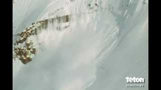 Skier Survives Massive Avalanche [upl. by Georgiana]