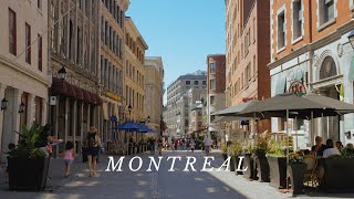 My Solo Trip to Montreal in the Summer  Quebec Canada [upl. by Carolan]