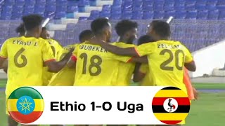 Cecafa U20 2022  Group B  Ethiopia vs Uganda  Highlights [upl. by Asirem456]