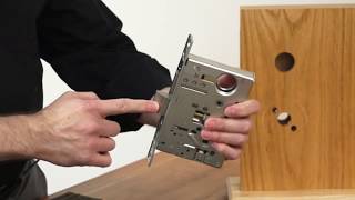 BEST 40H Mortise Lock Installation [upl. by Cutlerr]