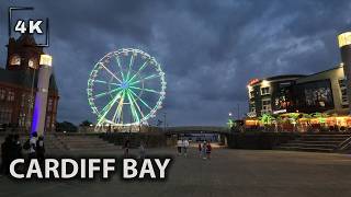 🏴󠁧󠁢󠁷󠁬󠁳󠁿 Cardiff Bay at Night is a Whole Different World [upl. by Lean]