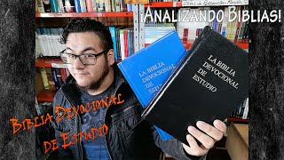 BIBLIA DE ESTUDIO DEVOCIONAL  Review y Reseña  ¡Analizando Biblias [upl. by Jar]