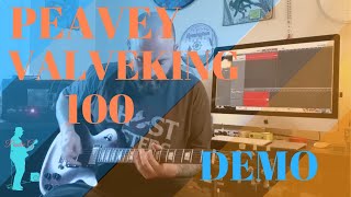 Peavey Valveking 100 Demo [upl. by Arvin358]