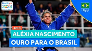 JOGOS PANAMERICANOS  ALÉXIA NASCIMENTO CONQUISTA MEDALHA DE OURO PARA O BRASIL NO JUDÔ [upl. by Nicolis557]