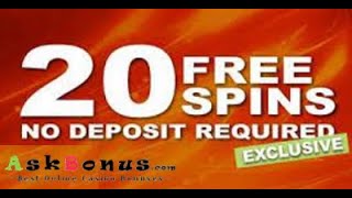 EXCLUSIVE Flappy Casino No Deposit Bonus 20 Free Spins Rodadas Gratis on Askbonuscom [upl. by Devonne]