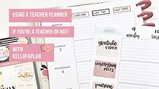 How to Use a Happy Planner Teacher Planner If You’re a Teacher or Not [upl. by Jews151]