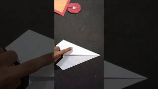 How to make a unique design boomerang paper airplane shorts [upl. by Novyart]