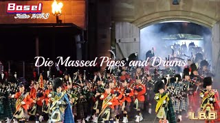 Basel Tattoo 2023 Massed Pipes and Drums [upl. by Anam]