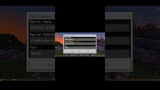 OPEN SERVER MINECRAFT [upl. by Giordano627]