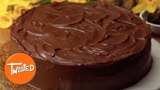 Baileys Chocolate Fudge Cake Recipe  Twisted [upl. by Korey606]