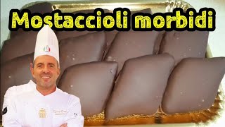 MOSTACCIOLI MORBIDI SPETTACOLARI RICETTA FACILE FATTA IN CASA PER TUTTI [upl. by Ena]