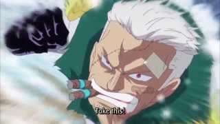 One Piece Episode 624 Smoker Vs Doflamingo Full Fight HD [upl. by Issac]