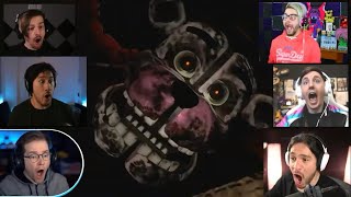 Gamers React To The Blob Jumpscare  Fnaf Security Breach [upl. by Nrehtac899]