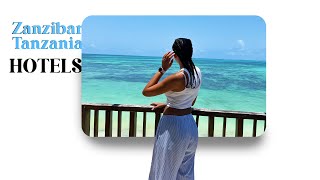 Where to stay in Zanzibar Tanzania Hotels and Beaches [upl. by Alyss]