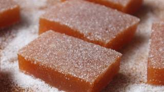 Fresh Peach Candy  Peach Gelee Recipe  Jellied Peach Sweets [upl. by Arammahs]