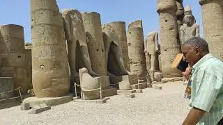 Karnak temple visit LuxorEgypt KarmaGroupGlobal Karmakarnak [upl. by Obola]