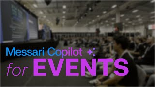 How to Use Messari Copilot for Events  Product Walkthrough [upl. by Atiluj]