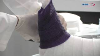 Synthetic casting lower leg application with footplateENby BSN medicalmov [upl. by Ztnaj939]