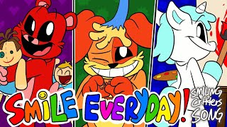 SMILE EVERYDAY song feat Cougar MacDowall Jelzyart ivi SMILING CRITTERS ANIMATED SONG [upl. by Klecka]