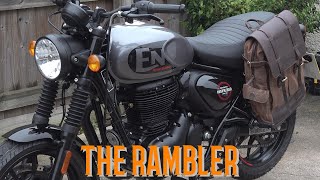 The Royal Enfield Hunter 350 amp The RAMBLER By TripMachine Co [upl. by Nyltiak782]