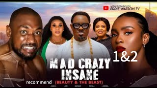 MAD CRAZY INSANE Nollywood Nigerian movie review movies [upl. by Accire]