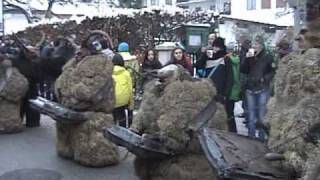 Perchtenlauf in BrxleggTirol [upl. by Ettevi737]