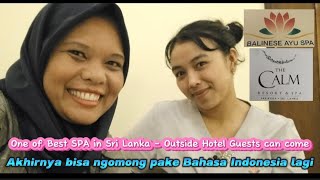 Best Spa in Sri Lanka  Balinese Ayu Spa  The Calm Hotel Pasikuda  Review [upl. by Trula]