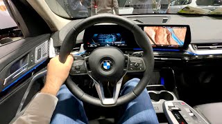 BMW X1 2023  CRAZY AMBIENT lights amp MY Modes [upl. by Naahsar]