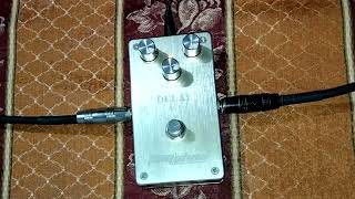 Tomsline Delay pedal review en español [upl. by Aenaj]