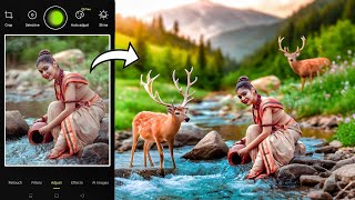 Hypic App photo editing tutorial 💥😱 one click photo background change [upl. by Ultun]