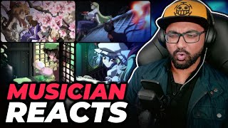 Musician Reacts to TOUHOU ANIME Memories of Phantasm Openings 14  Fantasy Kaleidoscope  海外の反応 [upl. by Bergwall589]