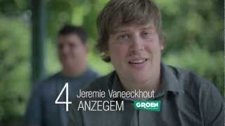 Jeremie Vaneeckhout en Jeroen Coorevits Groen Anzegem [upl. by Araid]