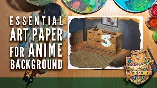 Essential Art Paper for Traditional Anime Background Artwork [upl. by Lavinie]