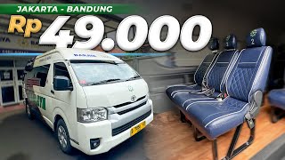 MURAH TAPI GA MURAHAN CUMA Rp 49000 Dari Jakarta Ke Bandung Naik Baraya [upl. by Winne799]