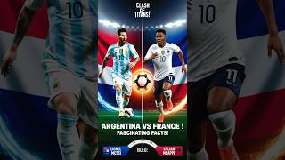 Argentina Vs France Facts shorts youtubeshorts shortsfeed viral [upl. by Eillat]