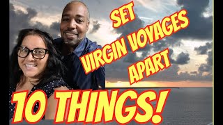 10 THINGS THAT SET VIRGIN VOYAGES APART FROM OTHER CRUISE LINES virginvoyages cruiseline youtube [upl. by Atirahs]