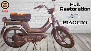 Full Restoration old SI Piaggio  Full Timelapse [upl. by Bertelli]