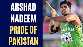 Arshad Nadeem wins GOLD Medal I arshad nadeem 90m throw ٰ arshad nadeem olympics javelin throw [upl. by Aniale124]