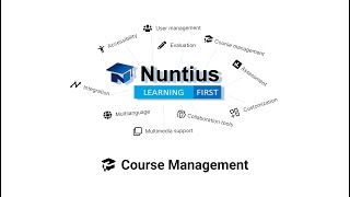 Nuntius Elearning Platform  Course Authoring [upl. by Williamsen]