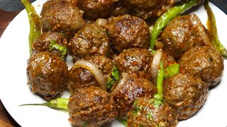 Kofta Kebab 🔥  Turkish Kofta Kebab Recipe ❤  Turkish Meatball Recipe  Bakra Eid Special Recipe 🐐 [upl. by Biddick]