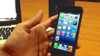 How to unlock iPhone 5 From Fido [upl. by Nalac]