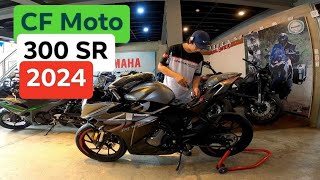 CF Moto 300SR Promo Price 144900 2024  Specs Review Demo  Kirby Motovlog [upl. by Lowrie]