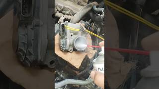 car throttle body cleaning technicalasif shortvideo viralvideo trending [upl. by Yrhcaz]