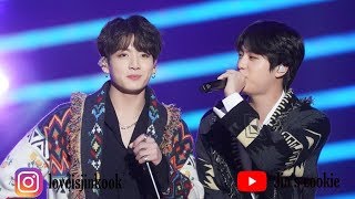 정국JINKOOK MOMENTS❤️ANALYSIS  SBS GAYO DAEJUN 20182018 SBS 가요대전181225 [upl. by Leese]