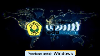 Cara Menggunakan WiFi Eduroam pada perangkat Windows 881 dan 10  Universitas Jember [upl. by Razatlab]